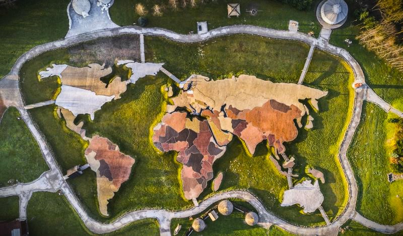 Rabka Zdrój - Wioska Dzieci Świata - Przykład z Krakowa - Mapa terenu