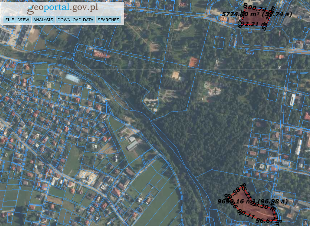 Rabka Zdrój - Wioska Dzieci Świata - tereny inwestycyjne