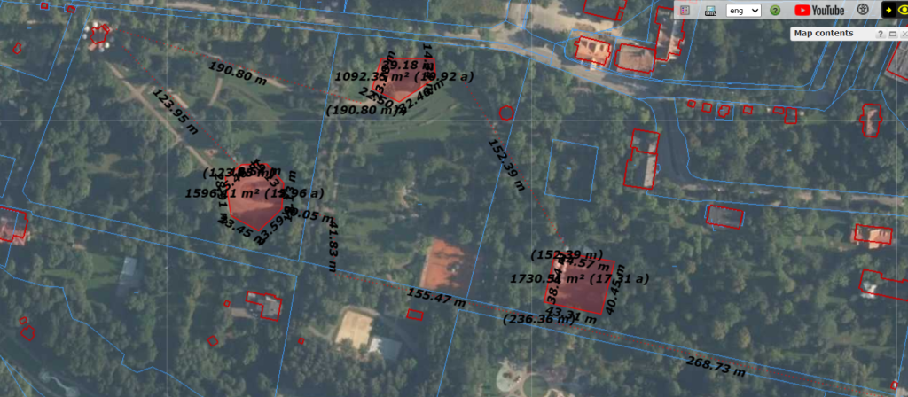 Rabka - Lodowisko - Tory do jazdy na łyżwach po Parku Zdrojowym i bulwarach - Mapa propozycji