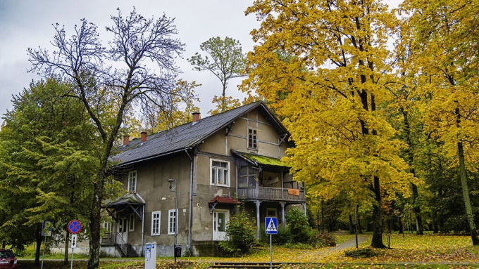 Rabka Zdrój - Willa Krzywoń - zdjęcie przed rewitalizacją